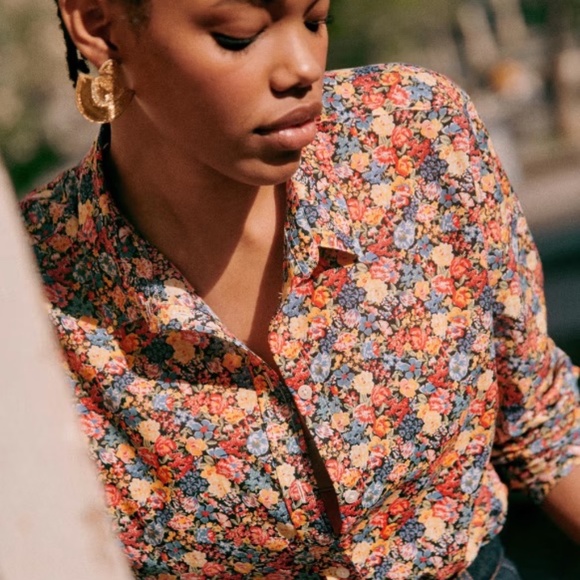 Sezane Tops - Sezane Pierro Sunflowers 38